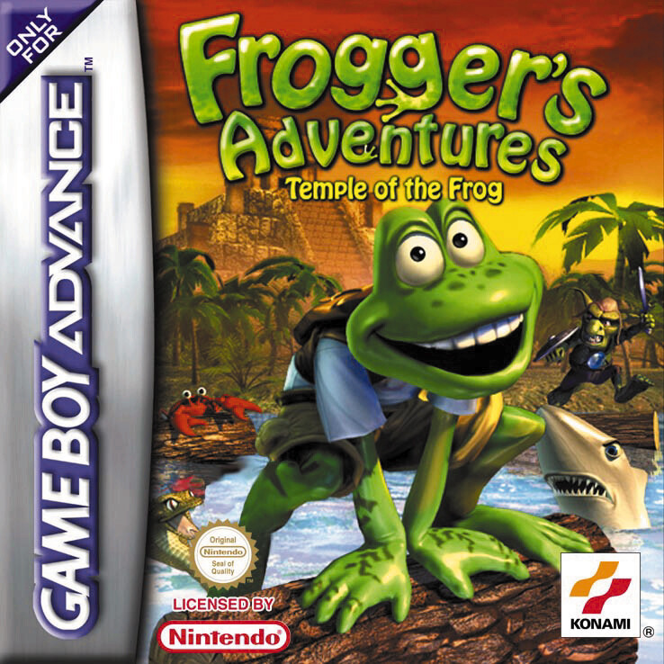 Frogger's Adventures: Temple of The Frog (Nintendo Game Boy Advance ...