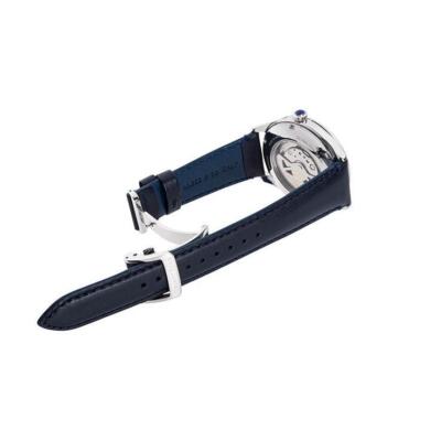 Pre-owned Orient Star Rk-at0203l Blue Dial Automatic Mechanical Skeleton Watch Men Japan