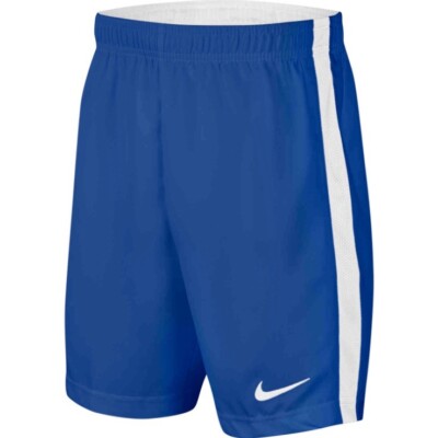 NIKE DRI FIT VENOM WOVEN SOCCER SHORTS BLUE 894129-480 NEW YOUTH SIZE XL