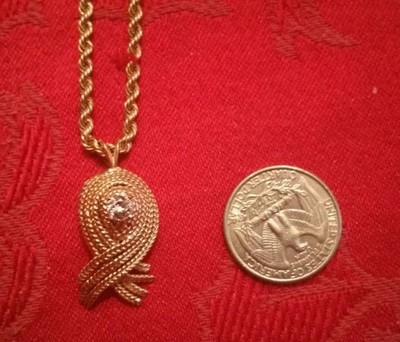 Antique Diamond and Gold Pendant/Necklace