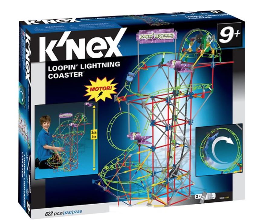K'Nex Loopin' Lightning Roller Coaster 50025 | eBay