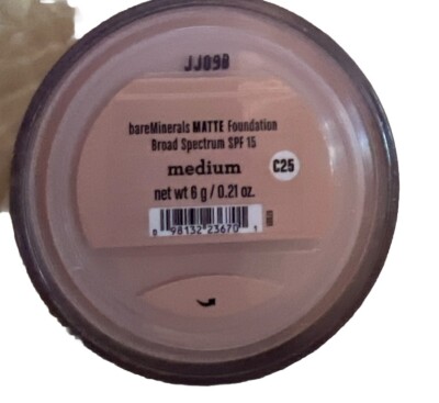 bareMinerals Original Loose Powder Foundation SPF 15 MEDIUM C25 8g New