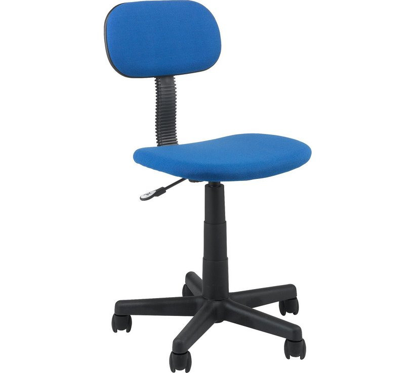 Gas Lift Height Adjustable Office Chair Blue in Wimborne, Dorset