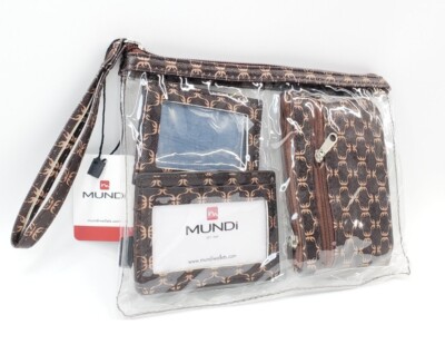 Mundi Cardholders/Wallet 5 Piece Clear Set 