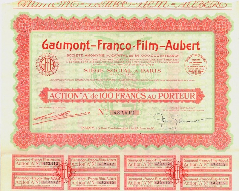 GaumontâFranco-FilmâAubert (1930)