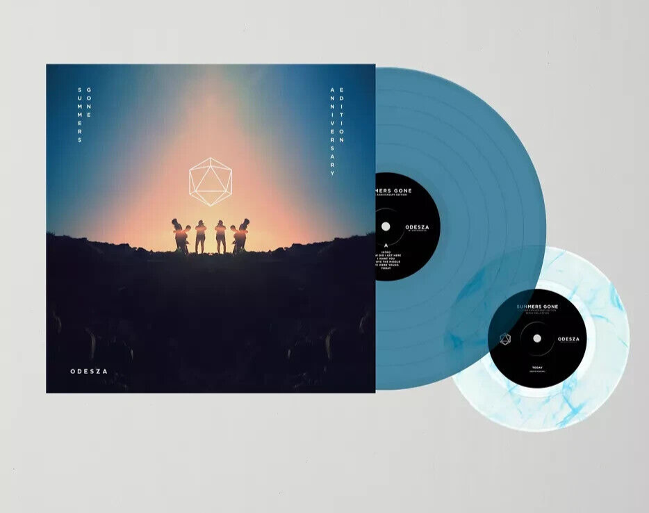 Odesza - Summers Gone Vinyl 2XLP 10th Anniversary Album - Limited Edition BLUE