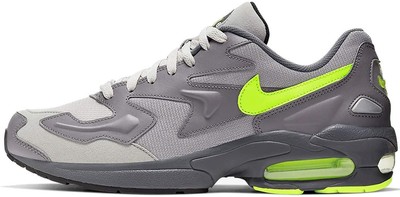 

Nike Air Max2 Light Gunsmoke/Volt-Vast Grey, Серый