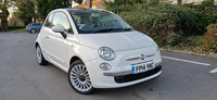 2014 Fiat 500 1.2 Lounge 3dr [Start Stop] HATCHBACK Petrol Manual