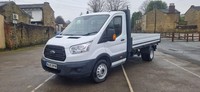 2015 / 65 PLATE Ford Transit 2.2 TDCi 350 Flat Back Pickup LWB NO VAT