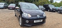 2013 Volkswagen UP 1.0 Up Black 5dr HATCHBACK PETROL Manual