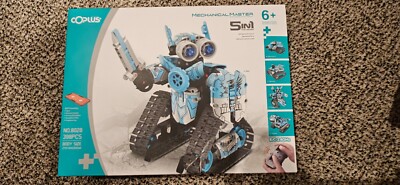 Coplus 5 in 1 STEM Robot Building Kit Bluetooth Mechanical Master