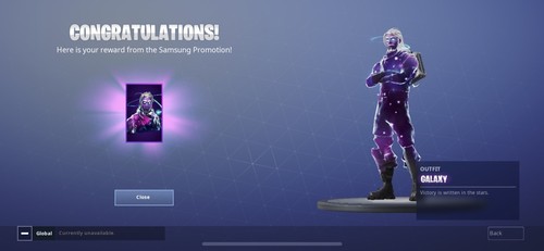 Fortnite Galaxy Skin - Supper RARE!! Worth 950$