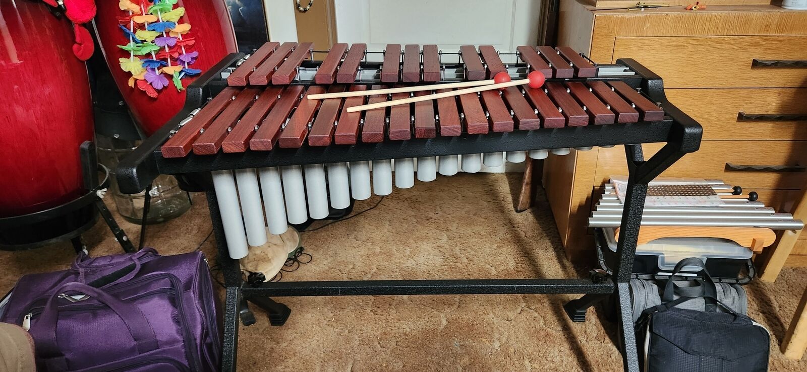 Sound Percussion Labs 2-2/3 Octave Xylophone Padauk Wood Sound Percussion Labs 2-2/3 Octave Xylophone Padauk Wood