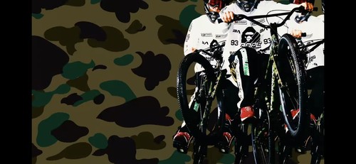 nothing else to do on X: I made a BAPE x Louis Vuitton BMX bike