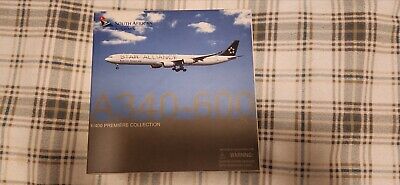 Dragon Wings 1/400 South African, Star Alliance,  A340-600 Reg. ZS-SNC  55969-03