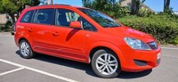 2012 Vauxhall Zafira 1.6i [115] Exclusiv 5dr MPV Petrol Manual