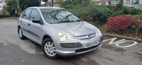 2002 Honda Civic 1.4i Vision 5dr HATCHBACK Petrol Manual