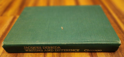 Writing and Difference by Jacques Derrida 1978 HC