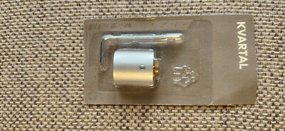 Brand New Sealed IKEA Kvartal Silver Aluminum Ceiling Mount Bracket 300.793.65