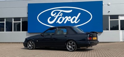 1990 G REG FORD SIERRA SAPPHIRE RS COSWORTH, 2WD LONG MOT SMOKESTONE BLUE IN VGC