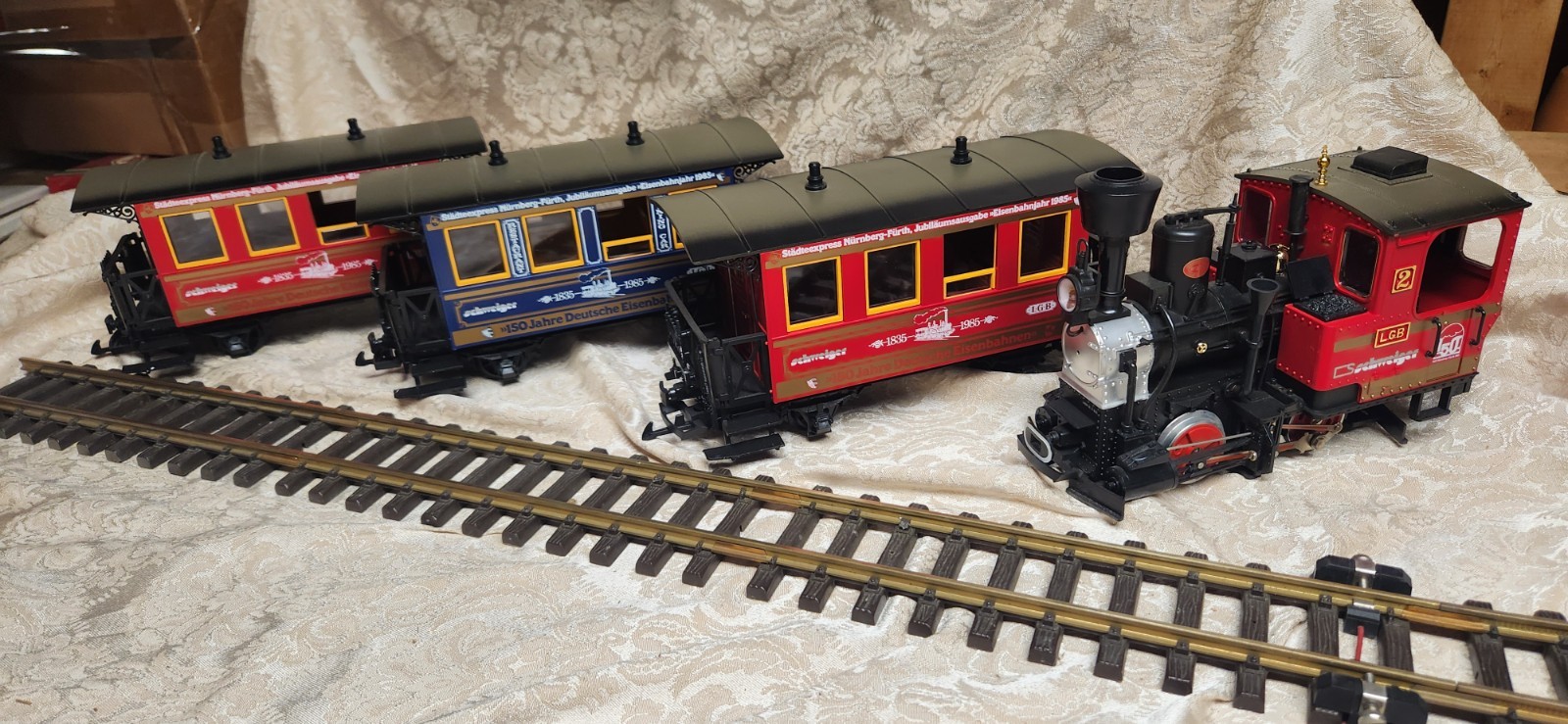 LGB 20535 Limited Edition Red Schweiger 150 Years German Railway