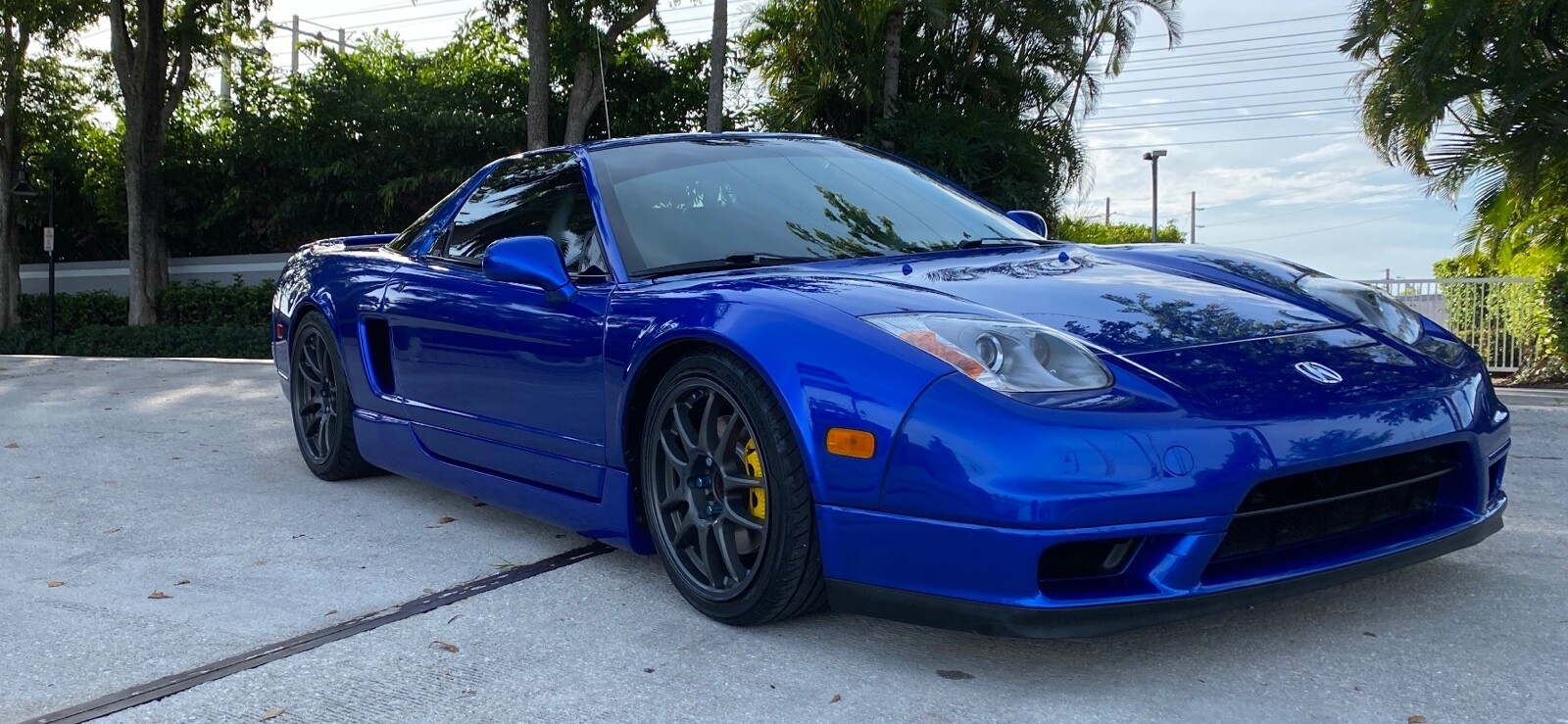 2004 Acura NSX Coupe Blue RWD Manual T