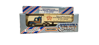 K  Matchbox Convoy CY16 6th Annual MB USA Convention & Toy Show Tractor Trailer