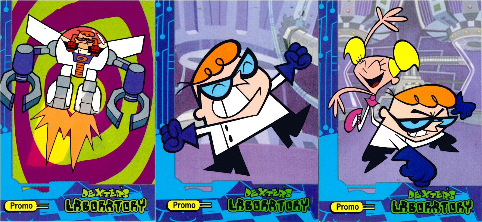 Kartoon 2001 Artbox Cartoon Network Dexter's Laboratory Promo Card