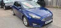 2015 Ford Focus 1.0 EcoBoost 125 Zetec 5dr HATCHBACK Petrol Manual