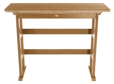 3-Pc Outdoor Bar Height Balcony Set in Toffee [ID 3786970]