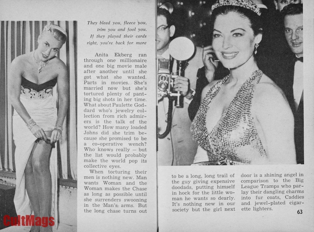 Inside 1958 Oct Vol 3 No 6 Brigitte Bardot Rita Moreno Picasso digest cheesecake