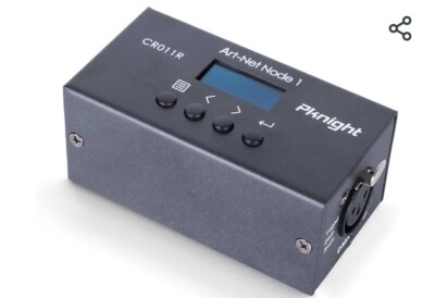 ArtNet DMX Ethernet Lighting Controller Interface - CR011R - 3pin - Open Box