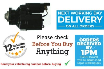 Starter Motor for SKODA FABIA 1.4 AME AQW ATZ AUA AUB BBY (2000-2008) -New