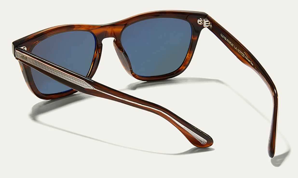 Pre-owned Oliver Peoples Lynes Polarized Sun Tuscany Tortoise /g-15 Polar Msrp $684 Rare In Gray