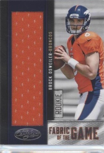 2012 Panini Certified Brock Osweiler #15