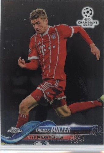 2017-18 Topps Chrome UCL Thomas Müller #95
