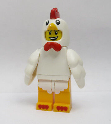Chicken Suit Guy Series 9 Rooster Costume LEGO Minifigure Mini Figure Fig