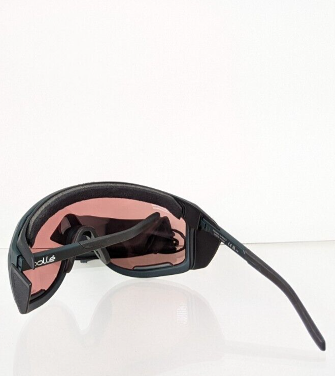 Brand New Authentic Bolle Sunglasses CHRONOSHIELD Matte Forest Black Frame