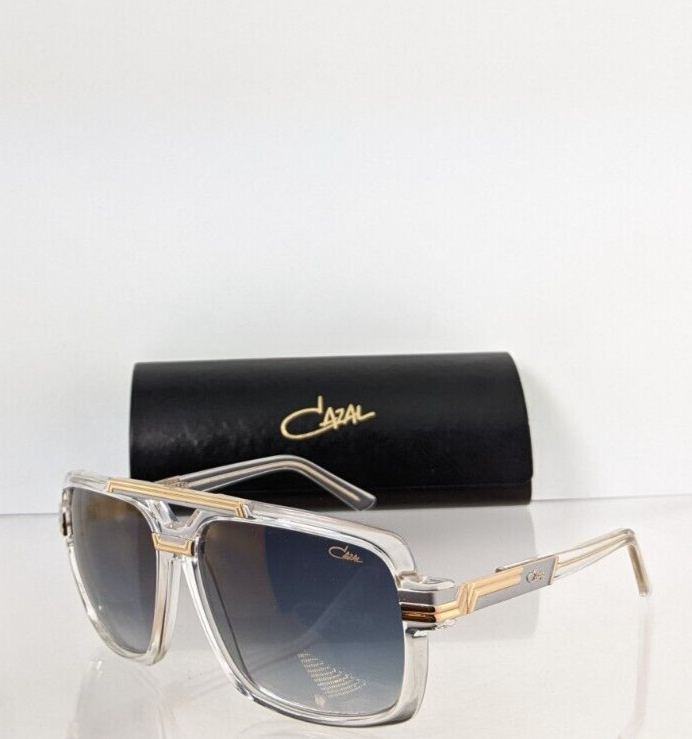 Pre-owned Cazal Brand Authentic  Sunglasses Mod. 8042 Col. 003 Crystal 8042 61mm Frame In Blue