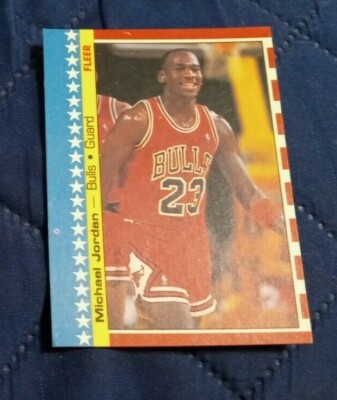 マイケルジョーダン 1987 Fleer MICHAEL JORDAN #59 PSA 9 MINT 2nd Year Basketball