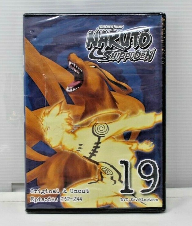 NARUTO DVD box 1・2 Naruto: Shippuden - Box Set 19 (DVD 2-Disc Set) - NEW (Read