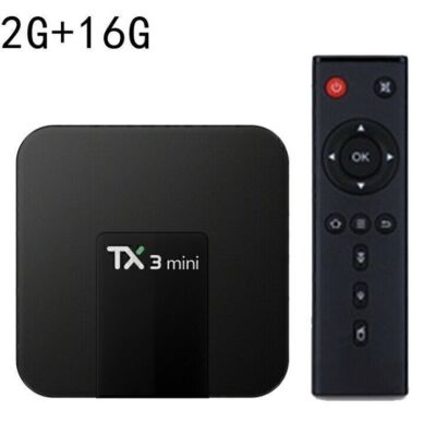 TX3 Mini For Android10 4K SMART TV  Media Player Quad-Core WIFI 2GB+16GB