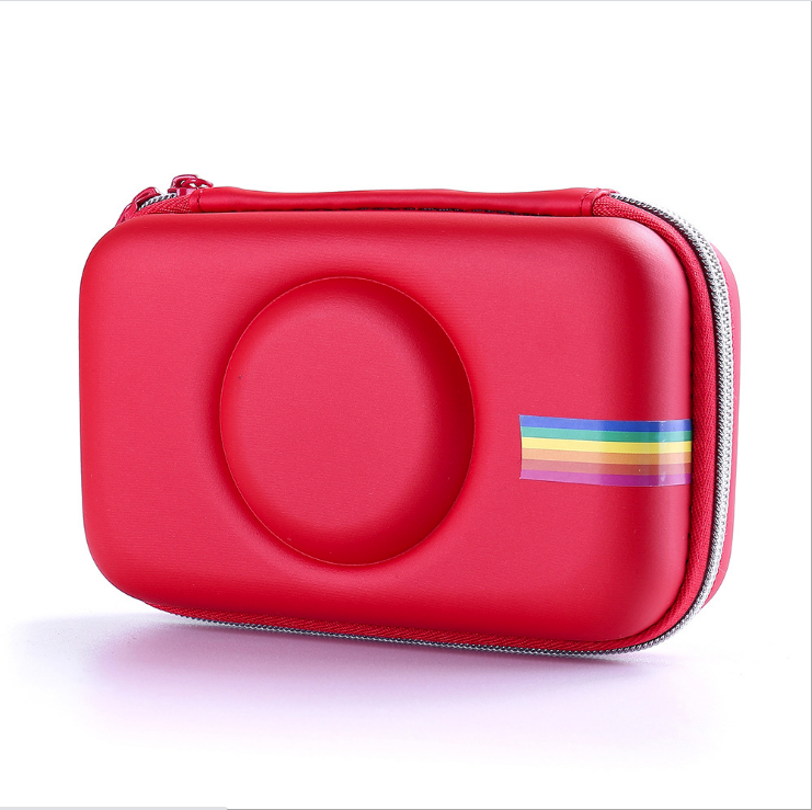 Red Hard Case Travel Carrying Storage Bag for Polaroid Snap Touch Instant Camera