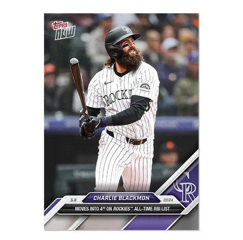 2024 Topps Now - Charlie Blackmon #171