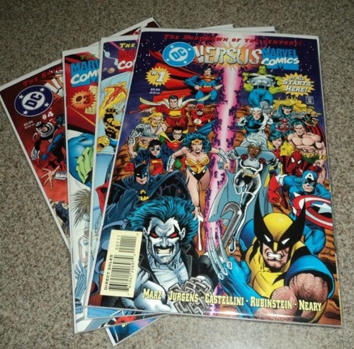 MARVEL VS DC / DC VS MARVEL 1-4 COMPLETE SERIES | eBay