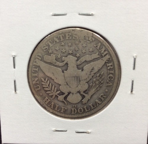 1913-D Barber Half Dollar