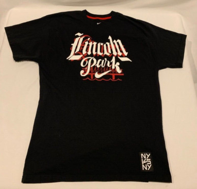Lincoln Park Nike Queens NYC New York Black Graphic T-Shirt (Medium)