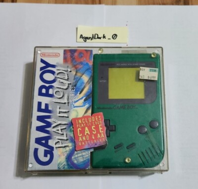 Nintendo Gameboy, Play it Loud, Green Complete, Tested and Working