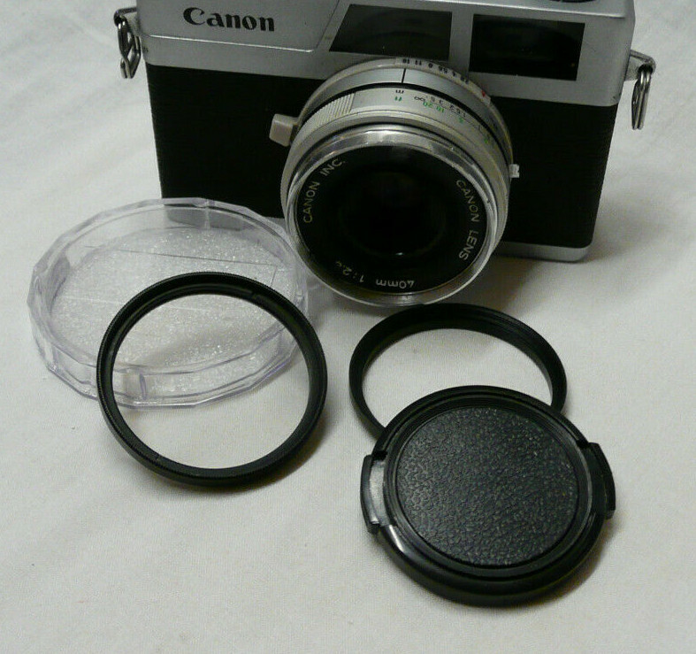 フィルムカメラ CANON CANONET QL17(QL19 Giii) Canon Canonet QL19 Giii G-iii JAPAN [For parts] Free