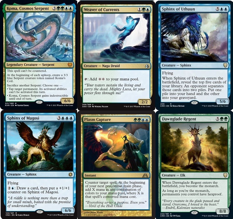 Koma, Cosmos Serpent Commander Deck EDH 100 Magic Cards